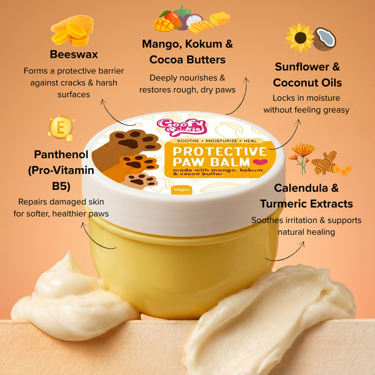 Goofy Pookie Protective Paw Butter for Paws & Nose (50g) | Dogs & Cats