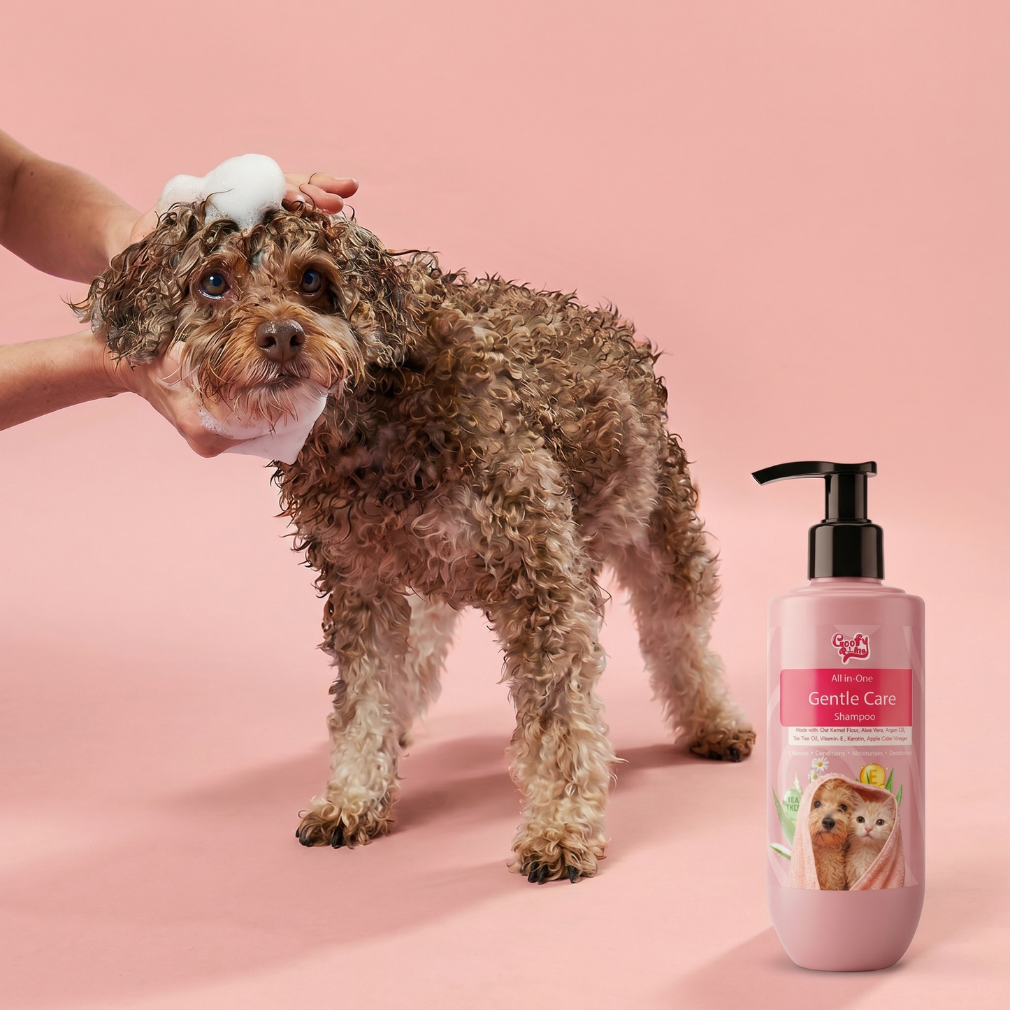Goofy Pookie All-in-One Gentle Care Shampoo for Dogs & Cats (250ml)